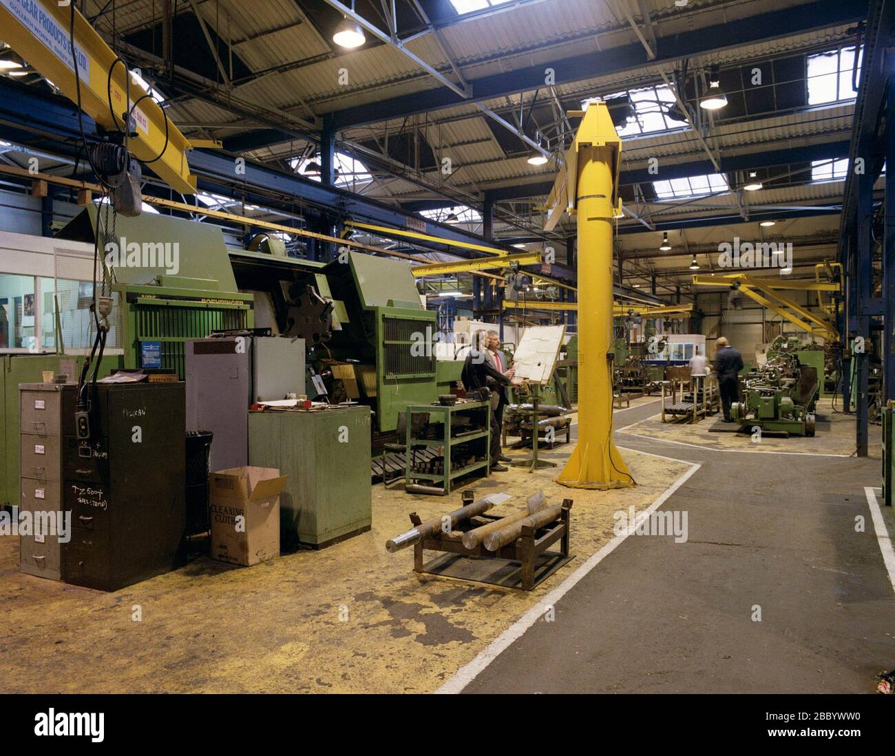1988, Fletcher Sutcliffe Wild, Mining machinery factory, Wakefield