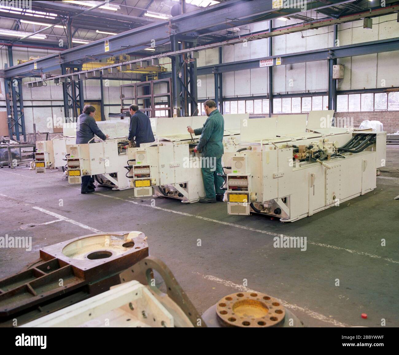 1988, Fletcher Sutcliffe Wild, Mining machinery factory, Wakefield