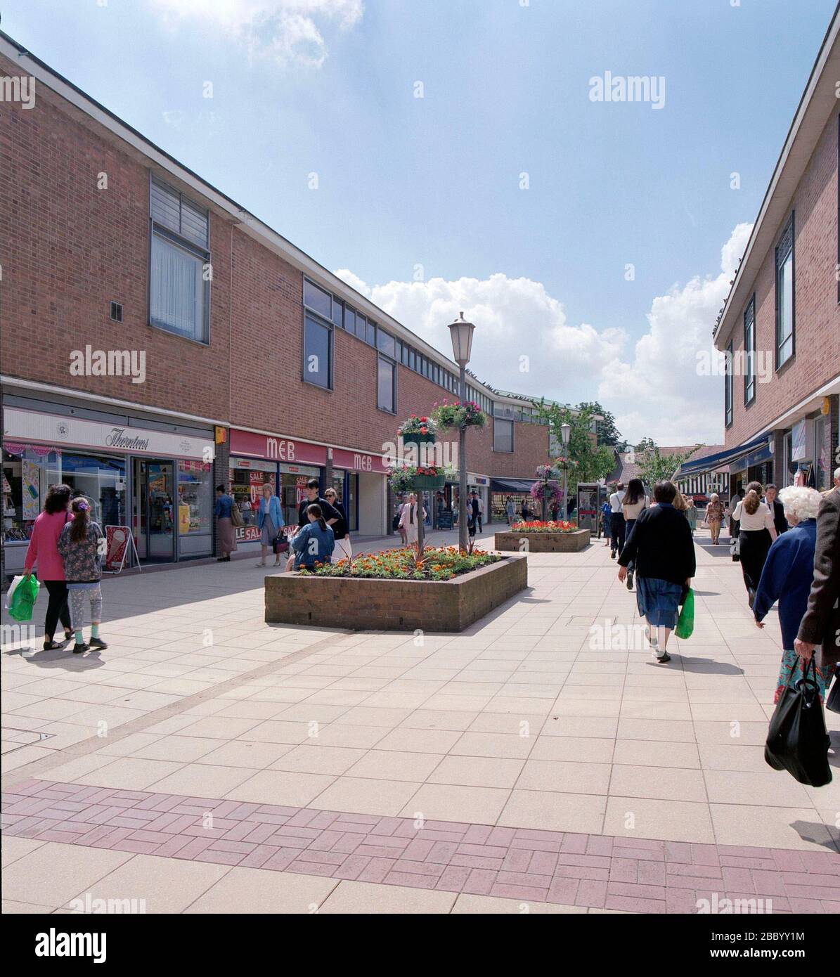 1994, Solihull Town Centre, West Midlands, England, UK Stock Photo Alamy