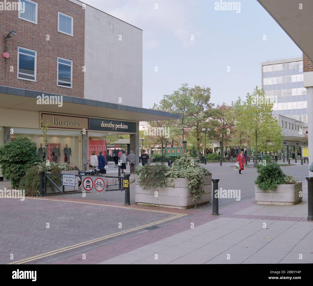 1994, Solihull Town Centre, West Midlands, England, UK Stock Photo Alamy