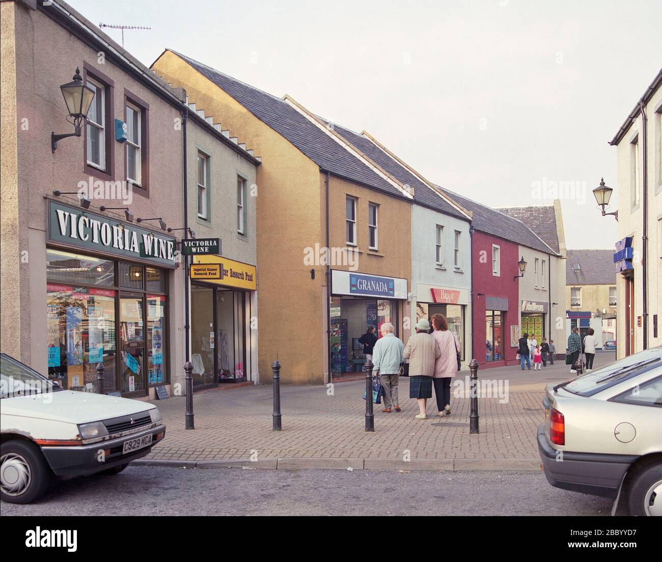 1994, Stranraer Town centre, South West Scotland, UK Stock Photo