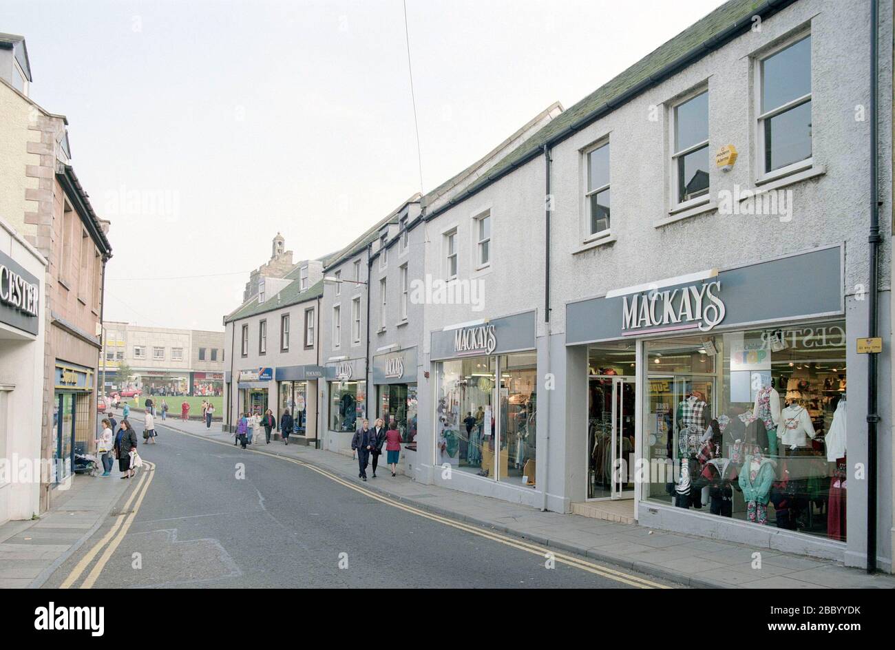 1994, Stranraer Town centre, South West Scotland, UK Stock Photo Alamy