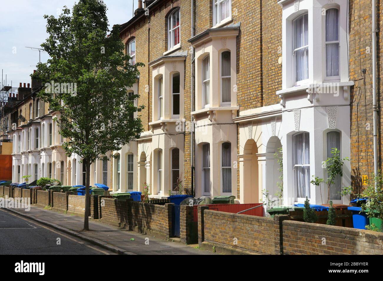 London, UK - residential architecture at Elephant and Castle district. Stock Photo