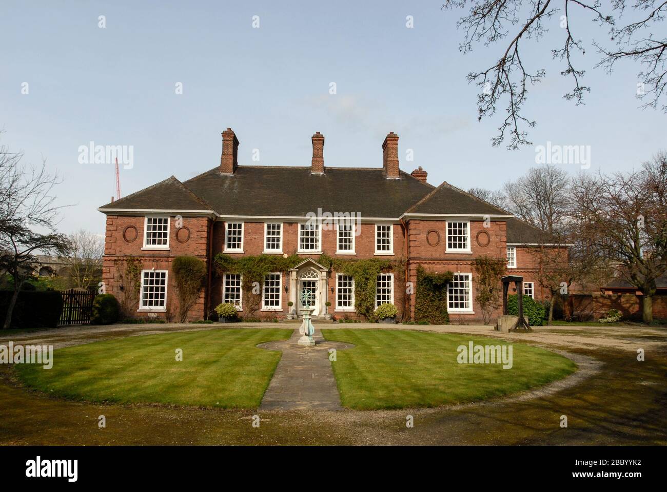 The Deanery in Dean's Park close to York Minster,York, England Stock Photo