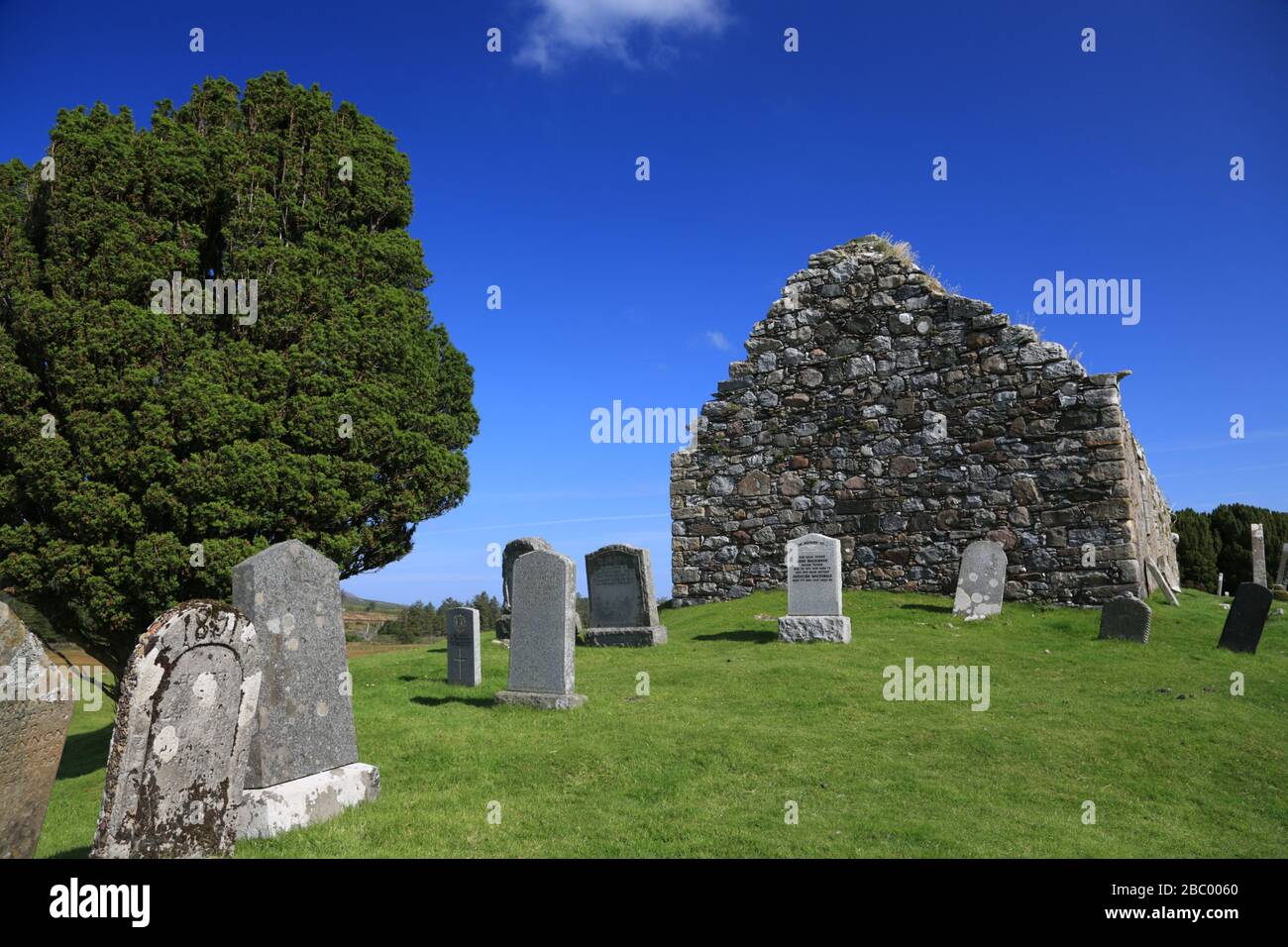 Church of Kilchrist near Broadford, Isle of Skye, Scotland, UK Stock