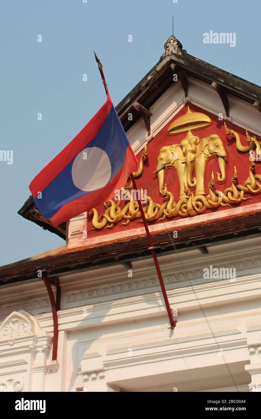 royal palace in luang prabang (laos Stock Photo Alamy