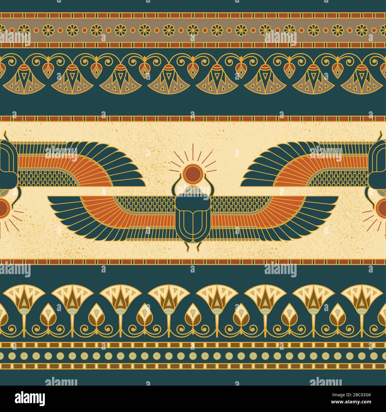 simple egyptian patterns