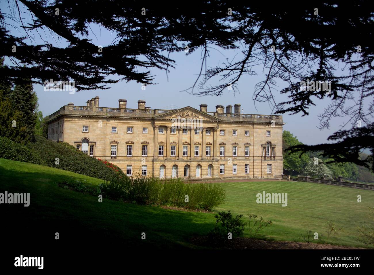 Wentworth Castle, South Yorkshire Stock Photo Alamy