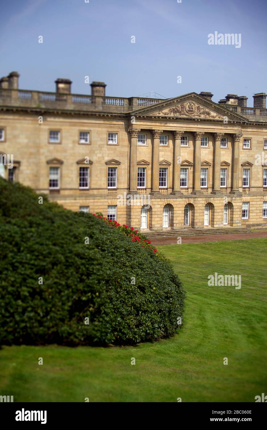 Wentworth Castle, South Yorkshire Stock Photo