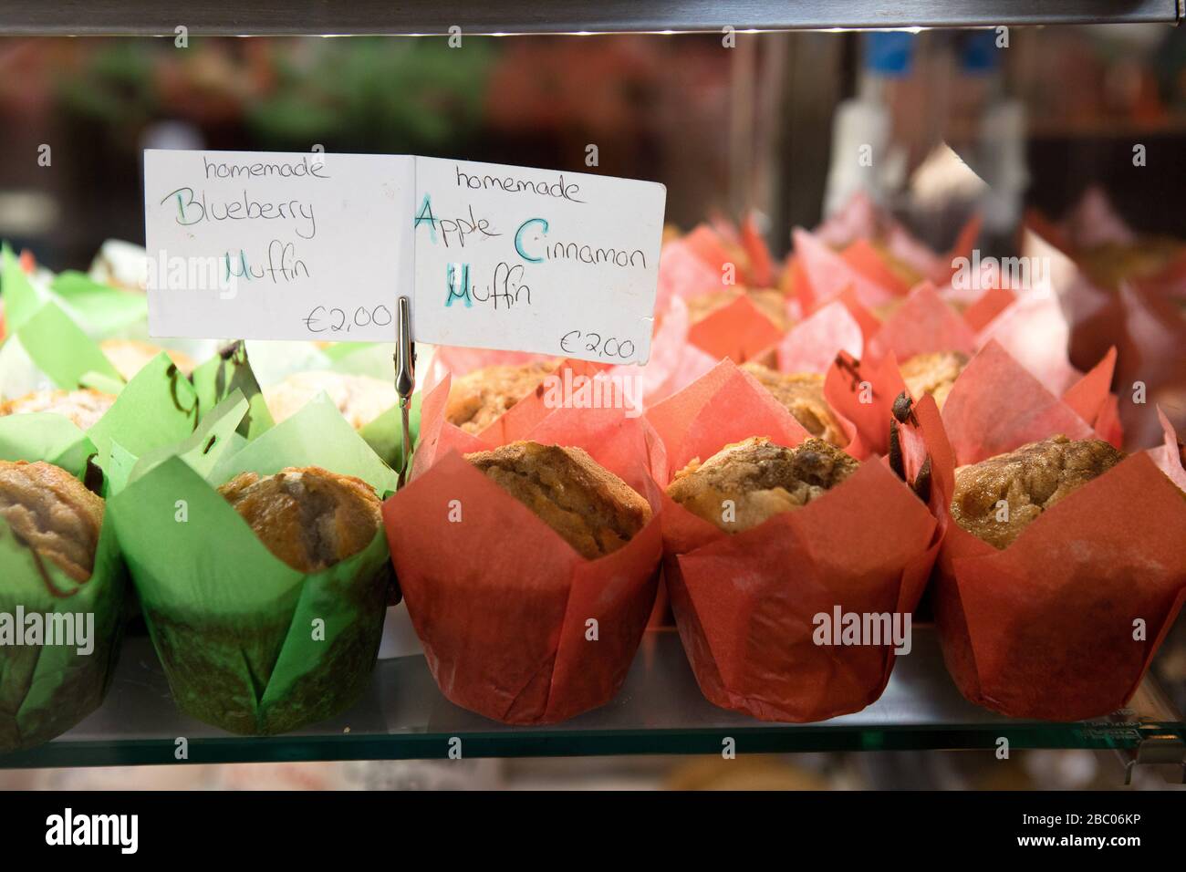 Muffins at the restaurant "Treemans" in Munich. [automated translation