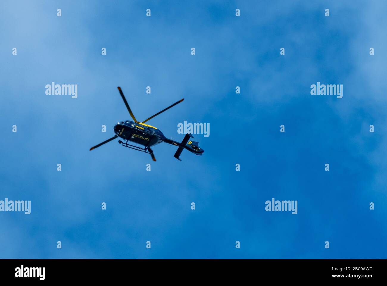 Dorset police helicopter hi-res stock photography and images - Alamy