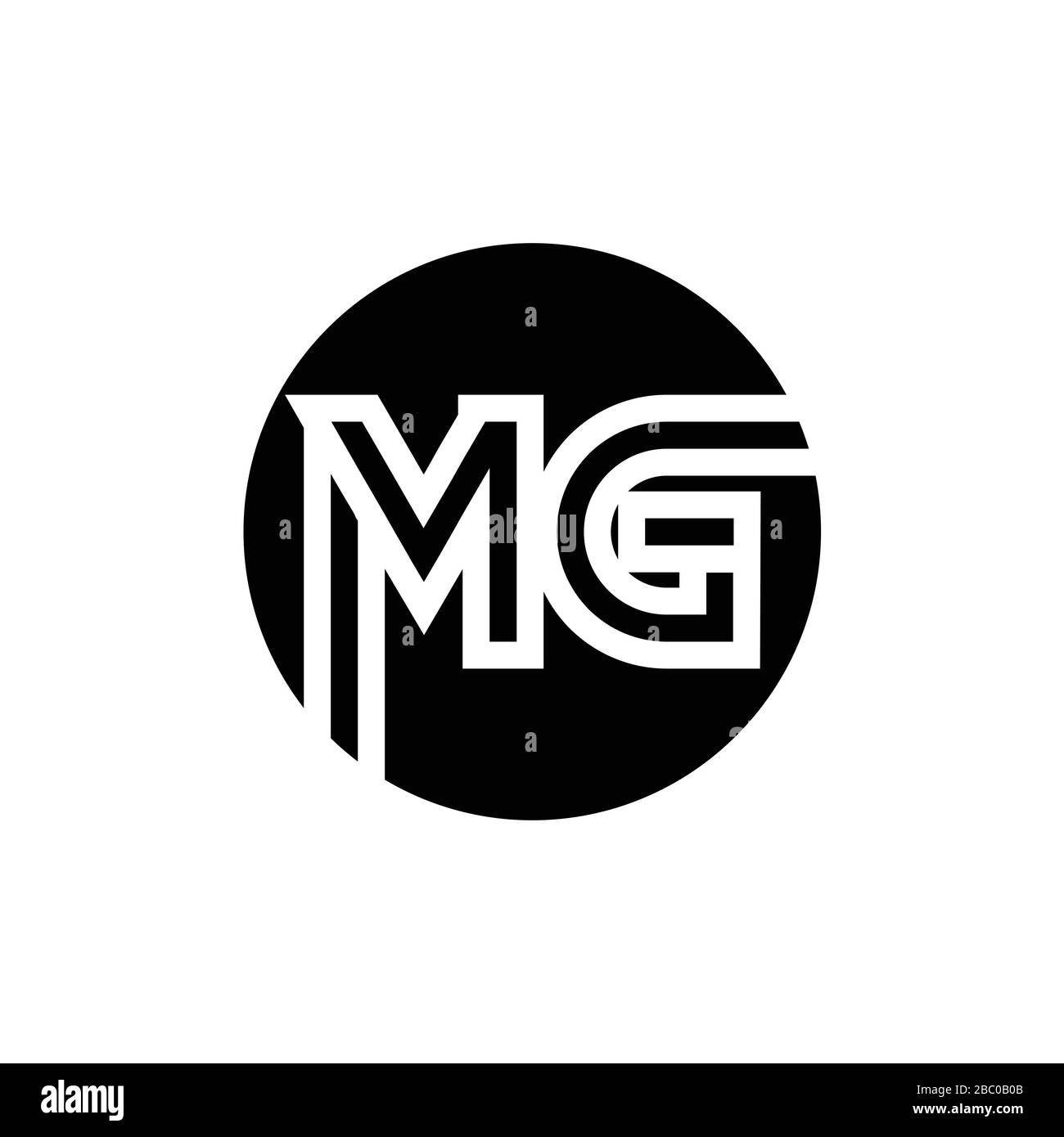 Initial MG letter Logo vector Template. Abstract Letter MG logo Design.  Minimalist Linked Letter Trendy Business Logo Design Vector Template Stock  Vector Image & Art - Alamy