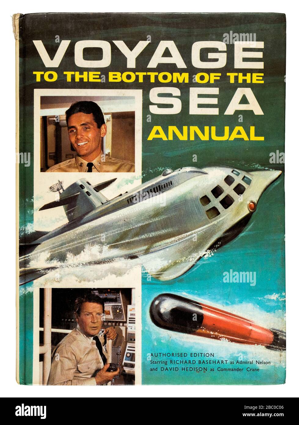 Voyage to the Bottom of the Sea Annual (1968), based on the film and popular American TV series Stock Photo