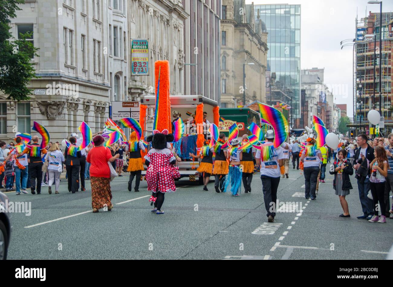 Manchester Gay Pride 2012 Stock Photo