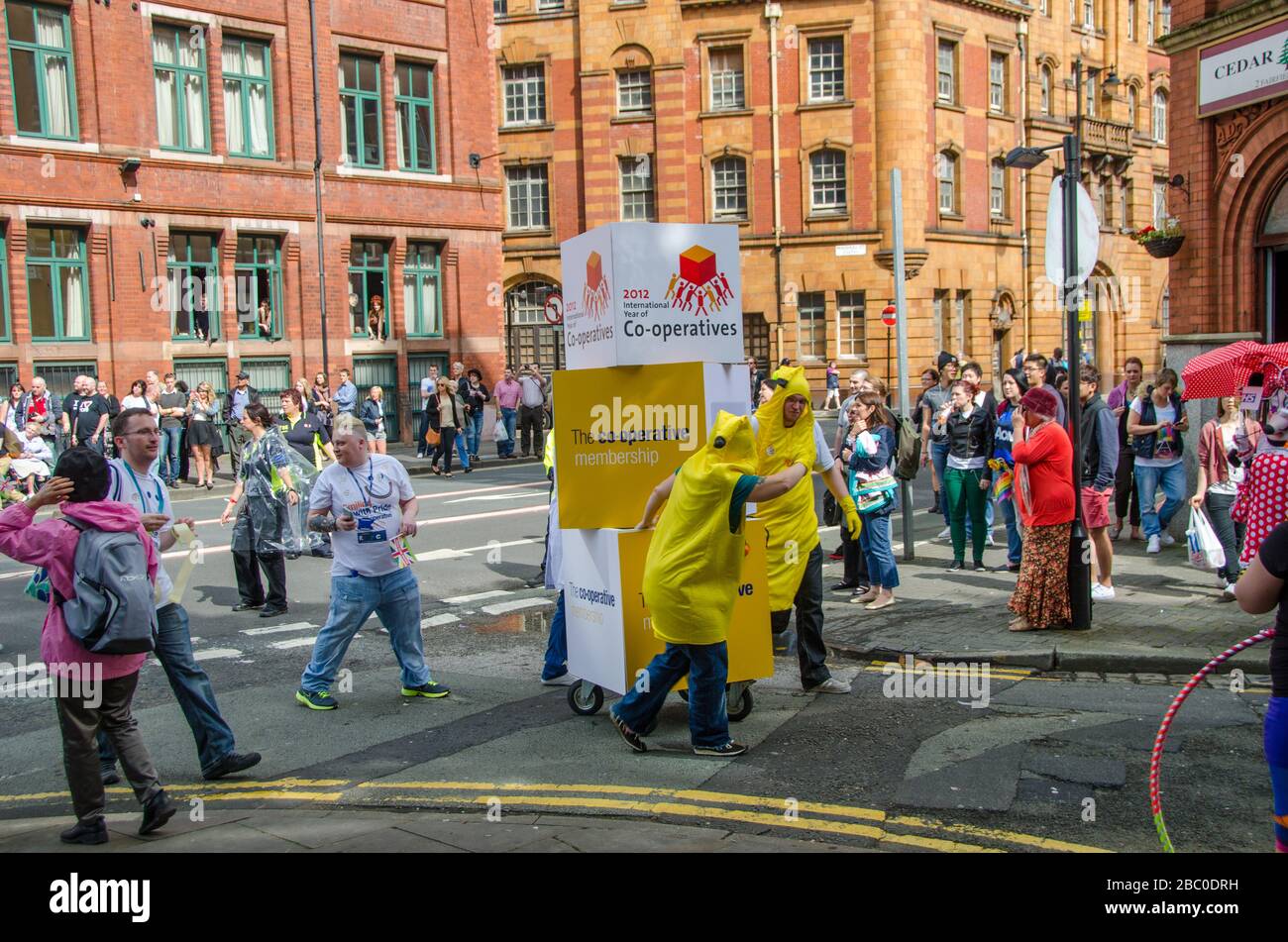 Manchester Gay Pride 2012 Stock Photo