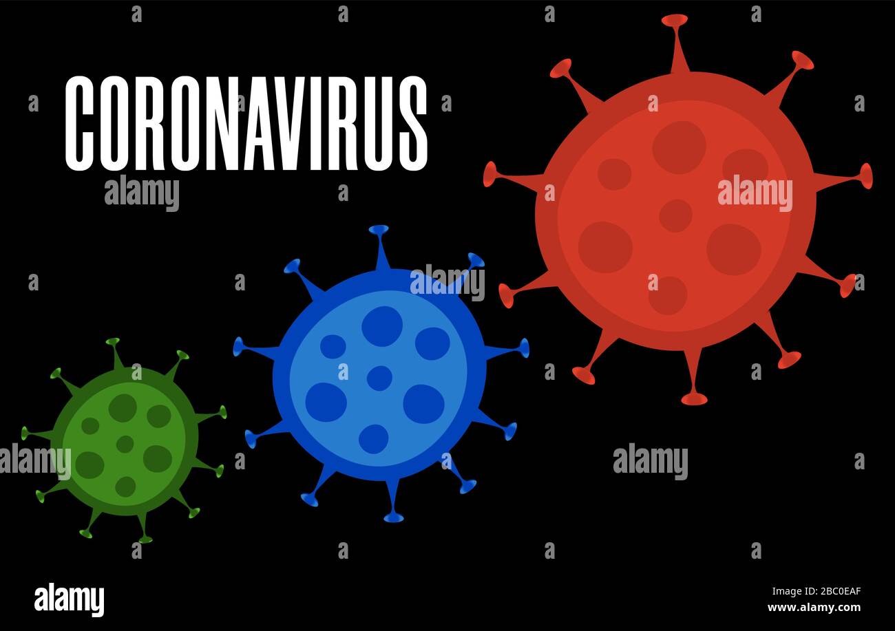 Coronavirus in China. Novel coronavirus (2019-nCoV). Concept of coronavirus quarantine. Stock Vector