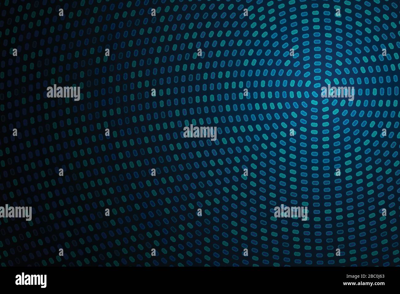 Abstract blue dot pattern of geometric circle design futuristic ...