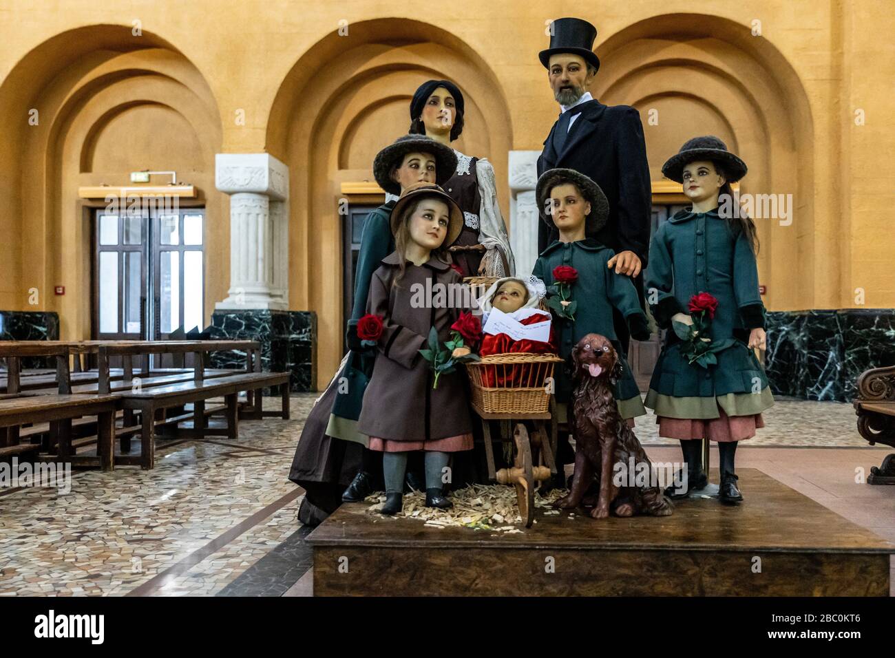 MARTIN FAMILY, PARENTS AND SISTERS OF THERESE, THE SAINTETHERESE OF LISIEUX BASILICA BUILT IN
