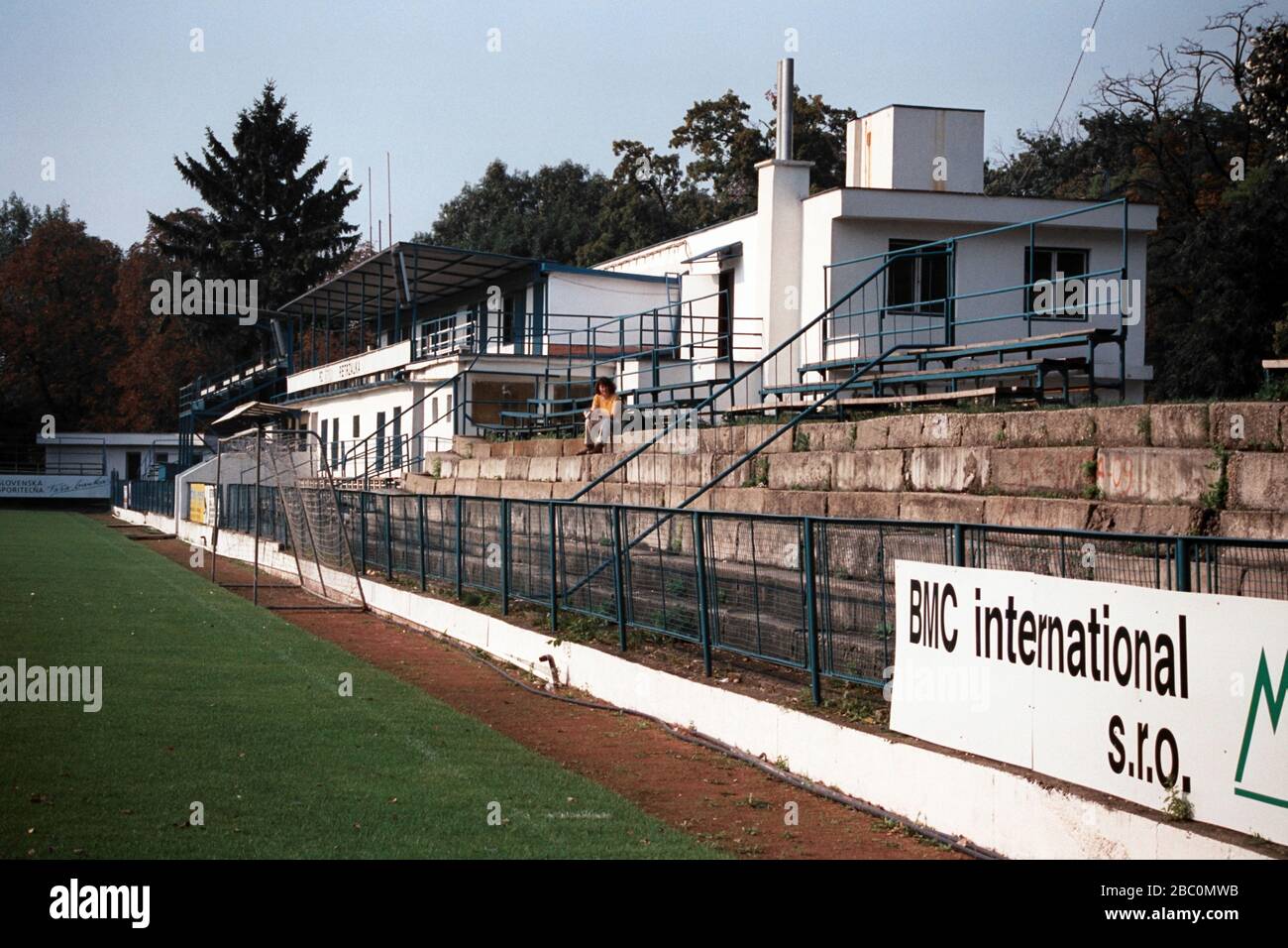General view of FC Petrzalka Football Ground, Stadium FC Petrzalka 1898