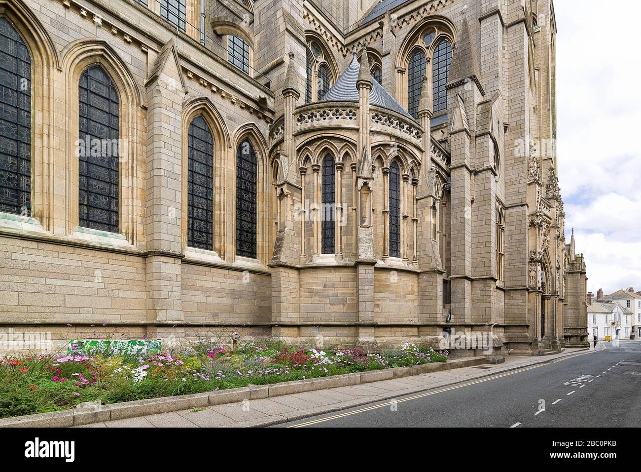 Truro Cathedral Stock Photo