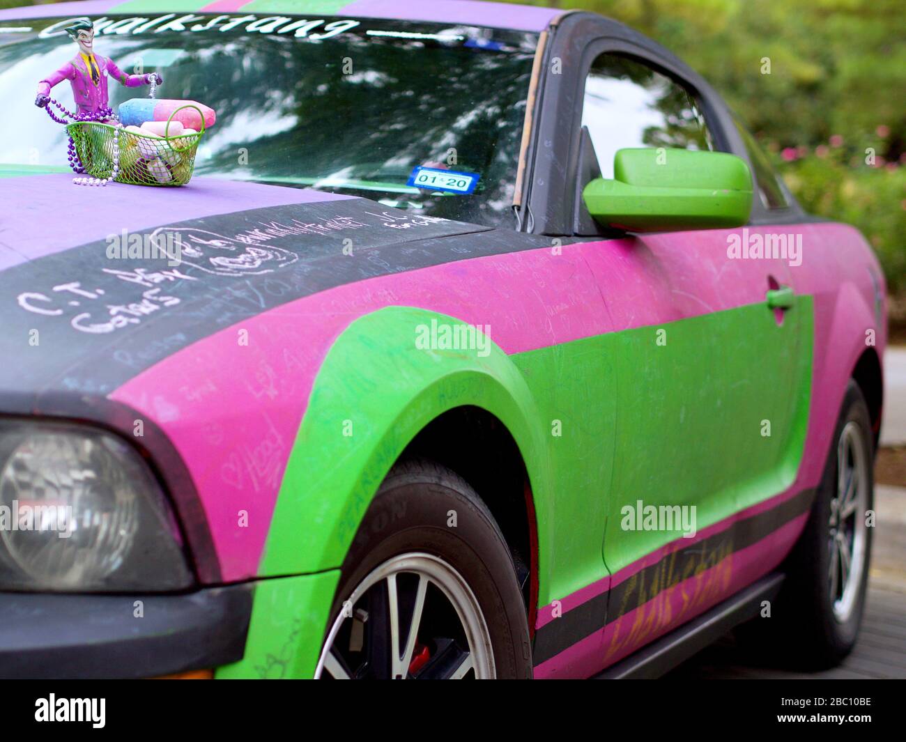 Houston Downtown, Texas, USA,17.10.2019; Annual Houston Art Car Parade