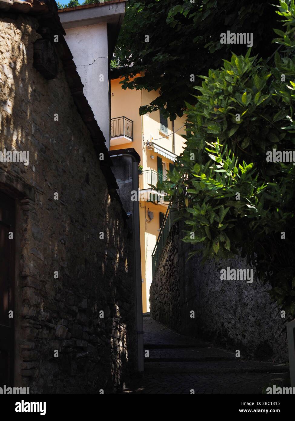 Historical center, Perledo village, Como Lake east coast, Lombardy, Italy, Europe Stock Photo