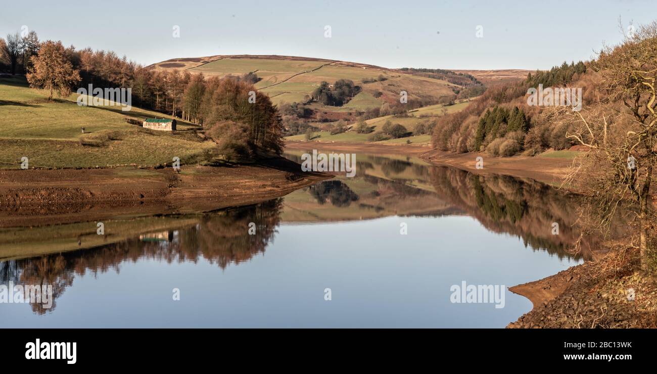 Ladybower reservoir, Peak District, Derbyshire, UK Stock Photo