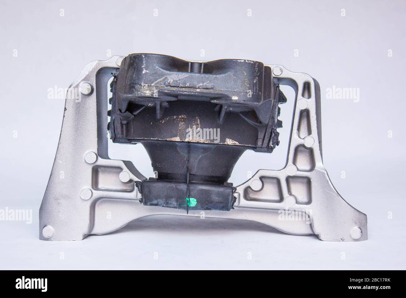 engine support cushion isolated on white background Stock Photo - Alamy
