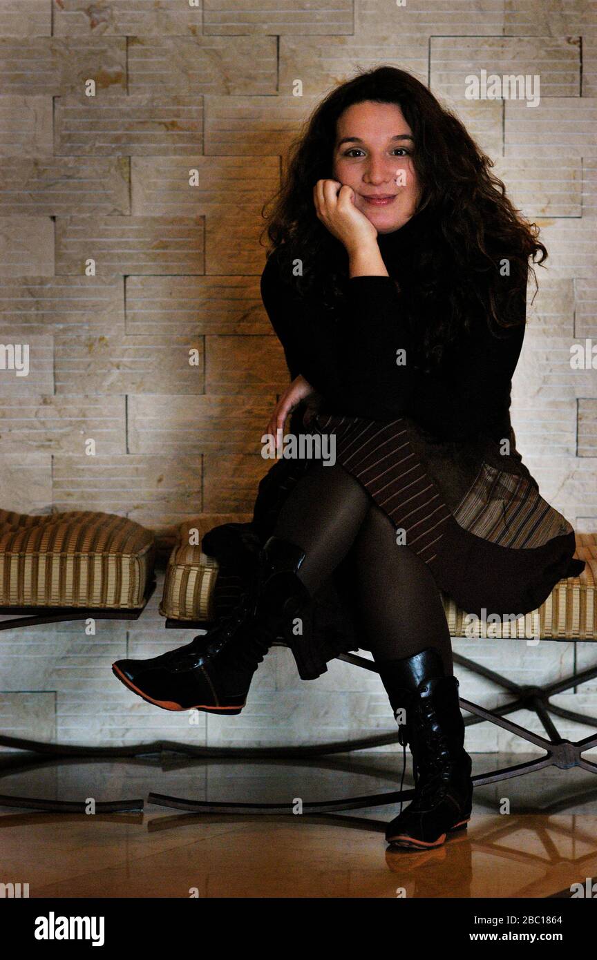 Dulce Pontes, Portuguese singer Stock Photo Alamy