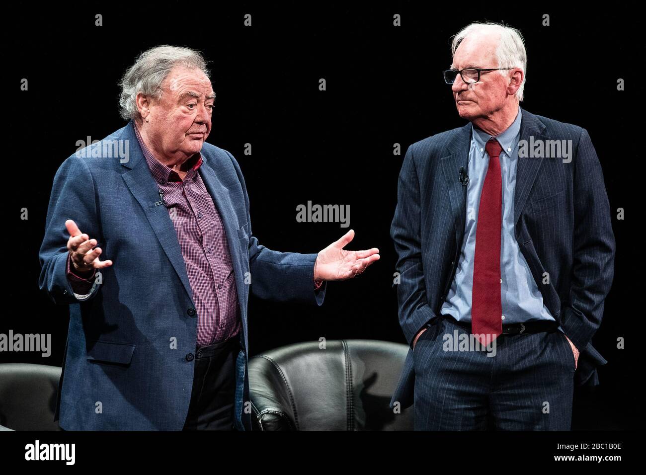 Little and Large reunited at Bristol Slapstick Festival in 2019 Stock Photo