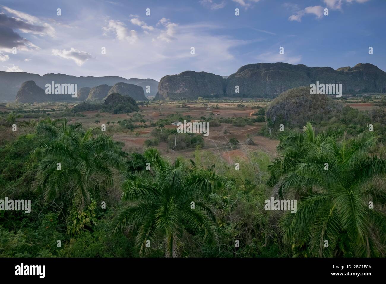 Scenics of Valle de Vinales, Pinar del Rio, Cuba Stock Photo