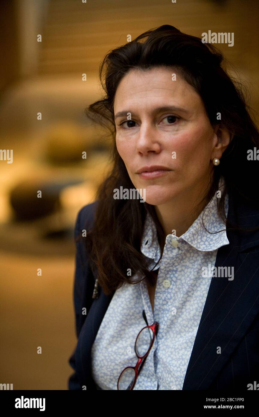 Isabel Fonseca (born 1961, New York City) is an American-Uruguayan writer Stock Photo