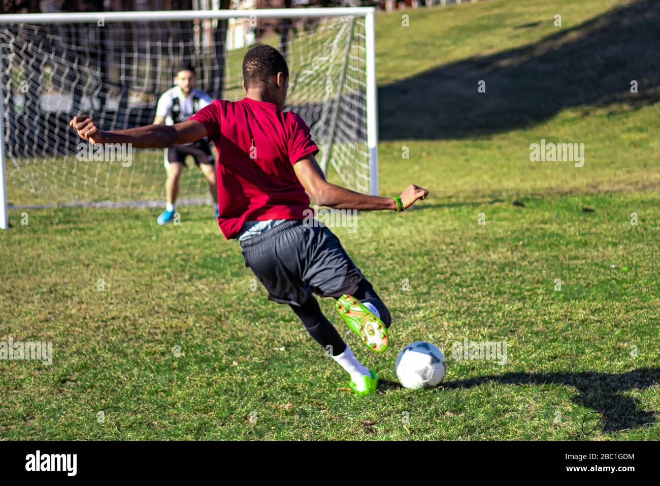 Soccer Player Stock Photo