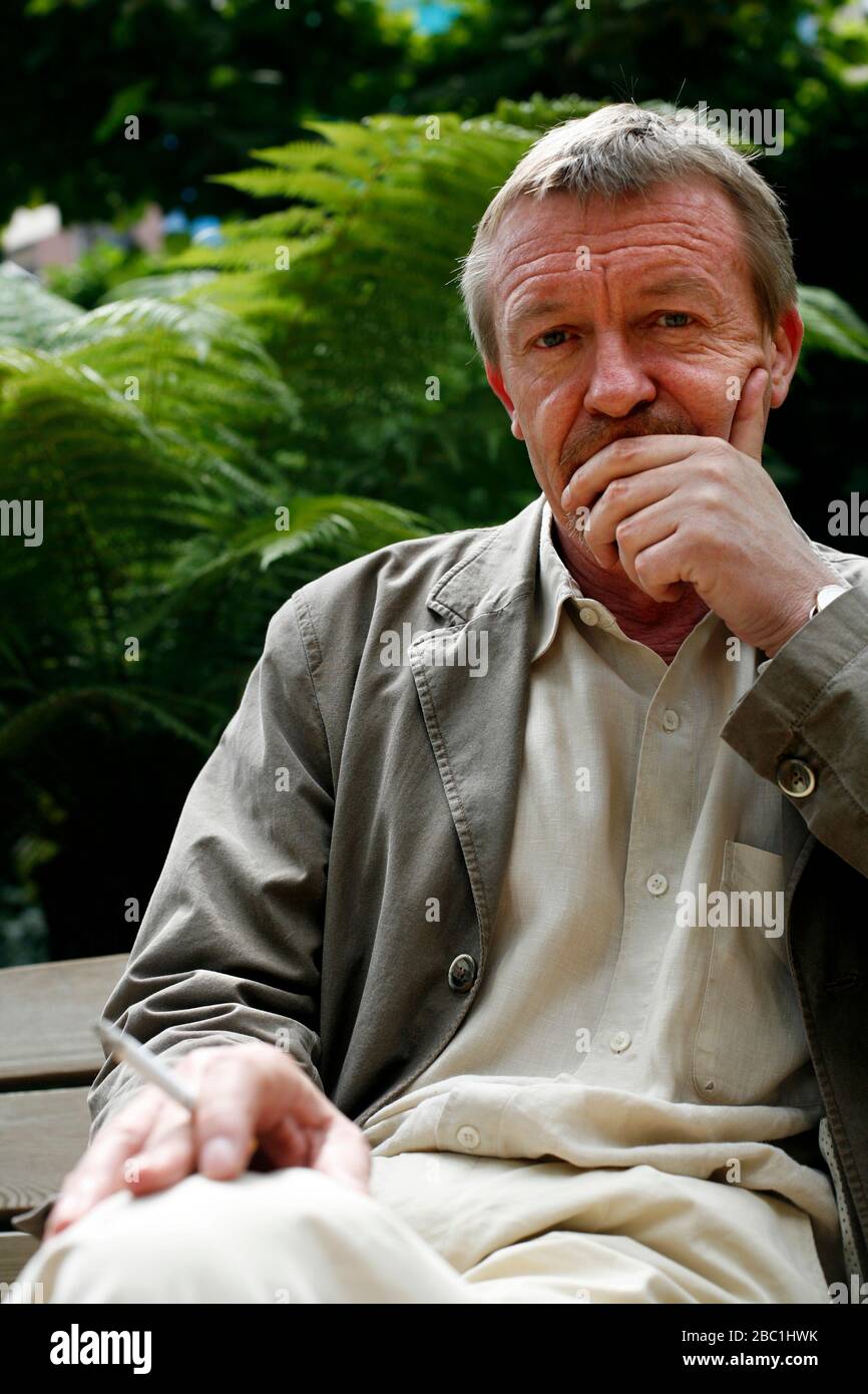 Jean Echenoz. French writer and novelist winner of prices Médicis and  Goncourt Stock Photo - Alamy