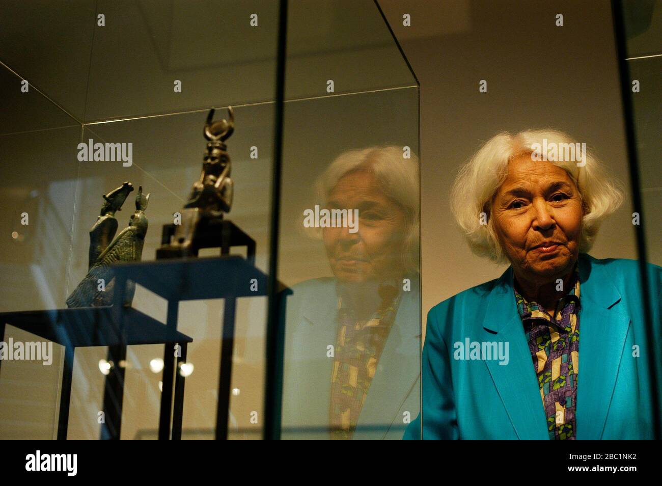 Nawal El Saadawi is an Egyptian feminist writer, activist, physician, and psychiatrist. Stock Photo