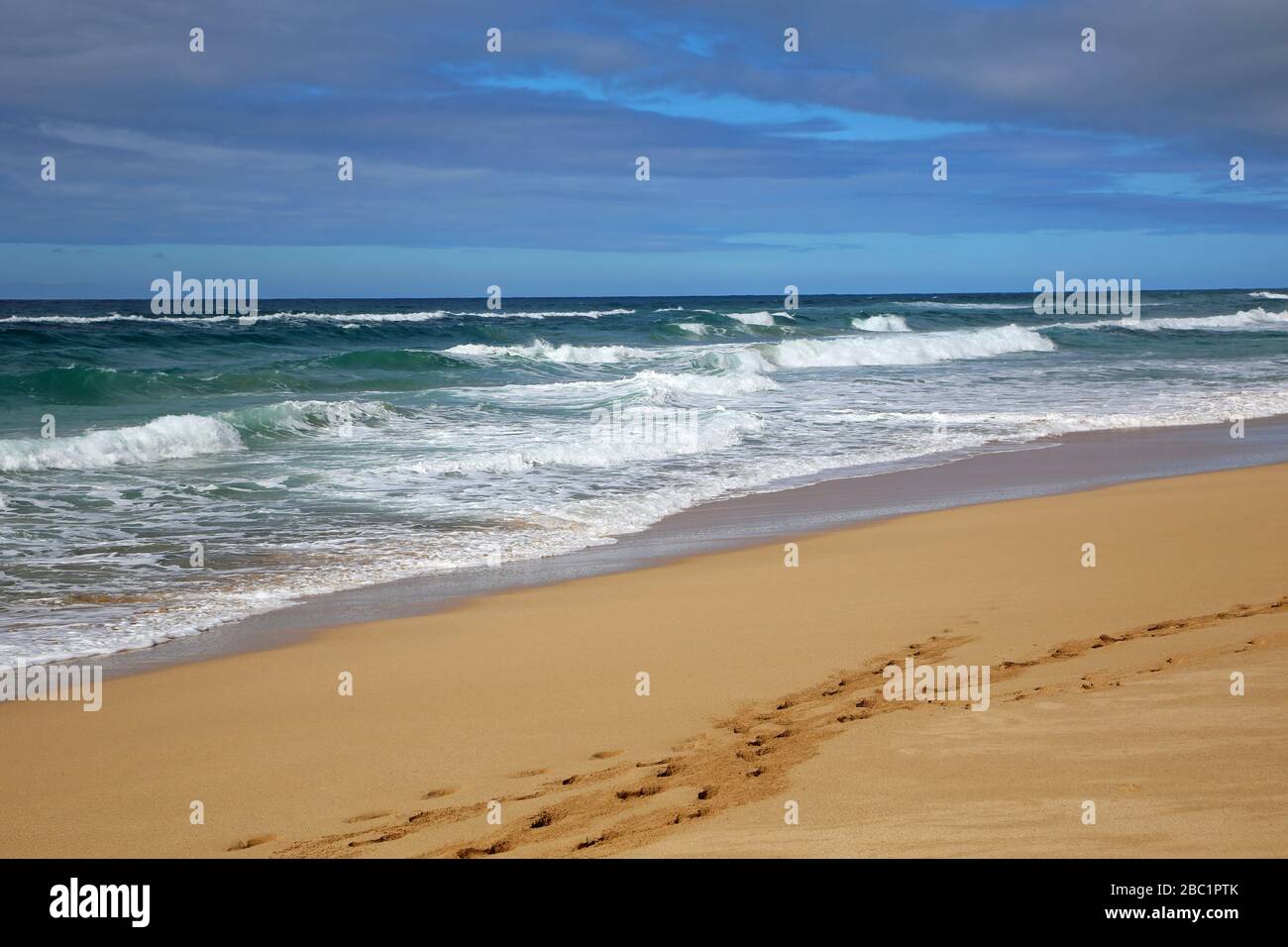 On Pacific Ocean Kauai, Hawaii Stock Photo Alamy