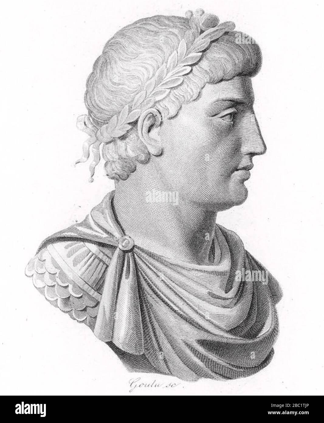 THEODOSIUS I (347-395) Roman emperor Stock Photo