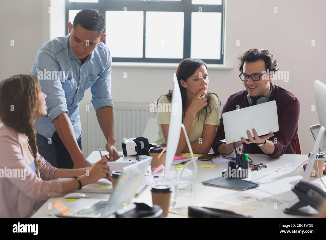 Designers working in office Stock Photo