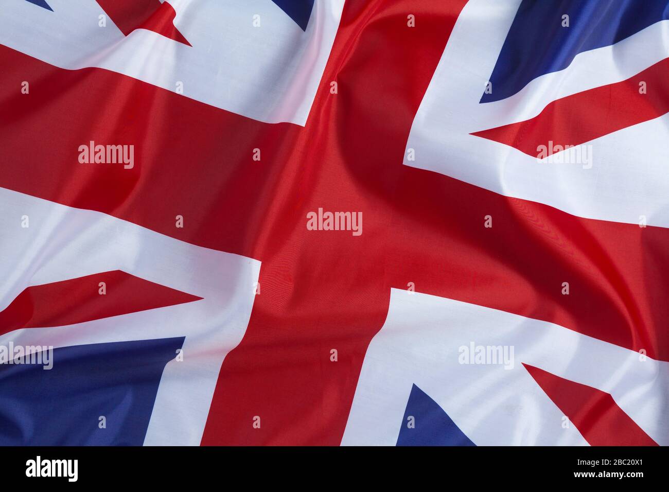Closeup image of UK, British flag, Union Jack Stock Photo Alamy