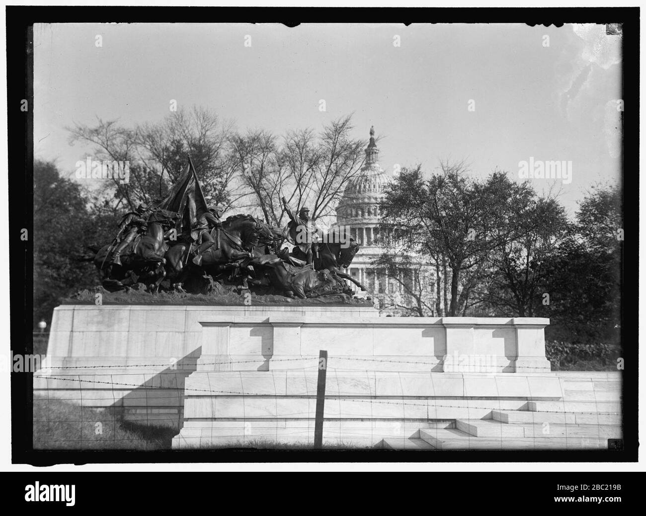 GRANT MEMORIAL AT CAPITOL. CAISSON GROUP OF STATUARY Stock Photo