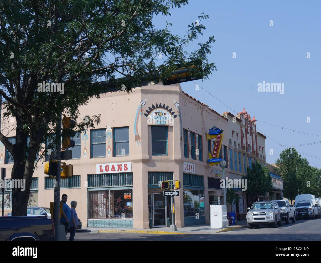 Gallup, New Mexico August 2018 Street photography with a colorful