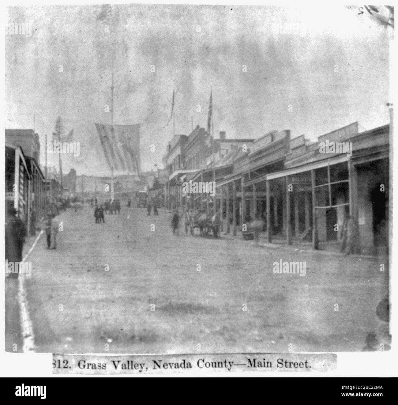 Grass Valley, Nevada CountyMain Street Stock Photo Alamy