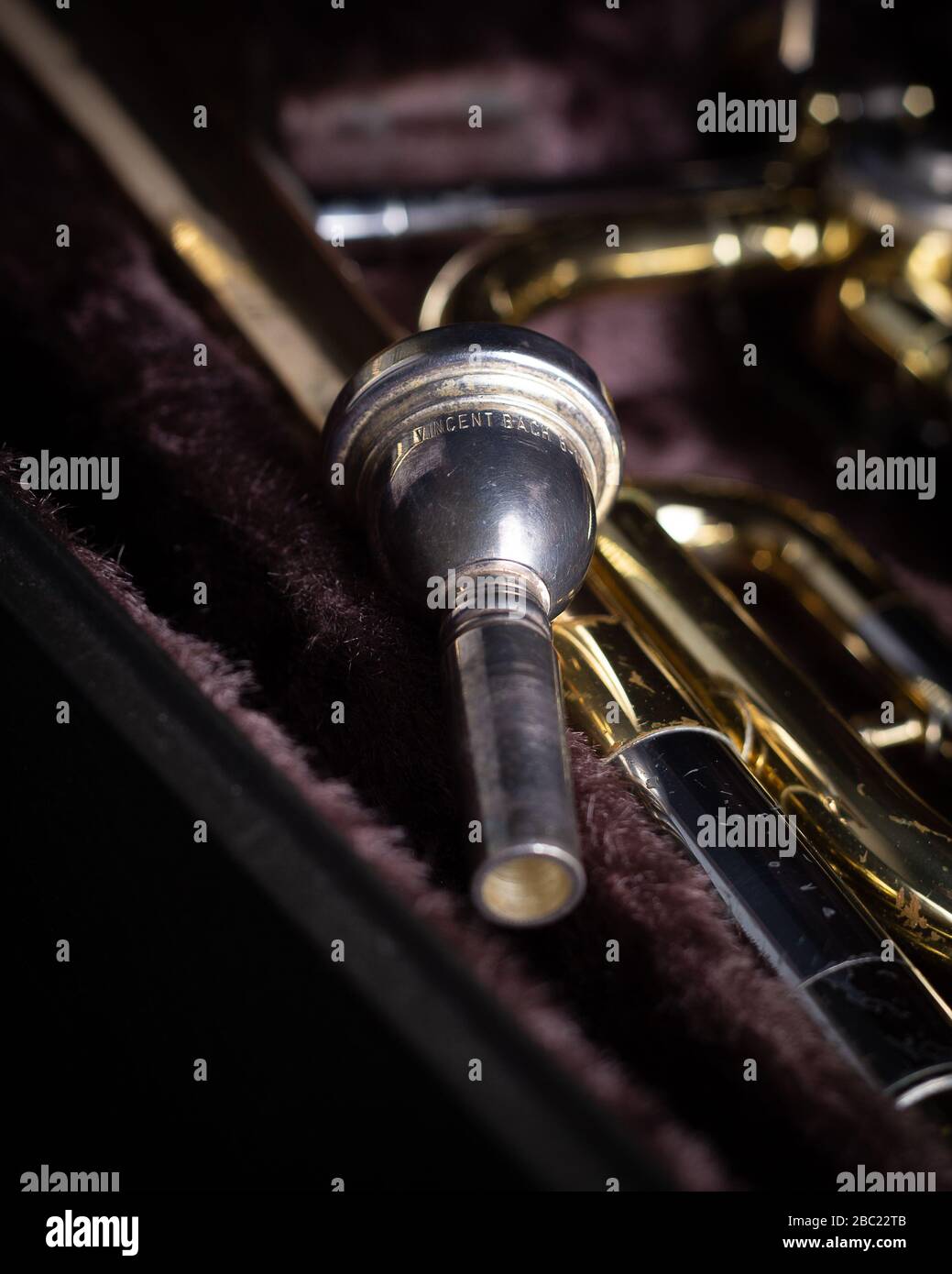 Yamaha YBL421G Bass Trombone with F Attachment in Dark VelvetLined