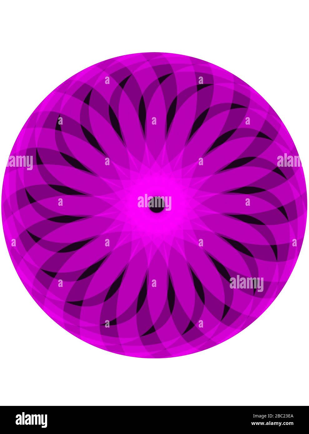 Abstract background with sacred geometry in color mandala Stock Photo