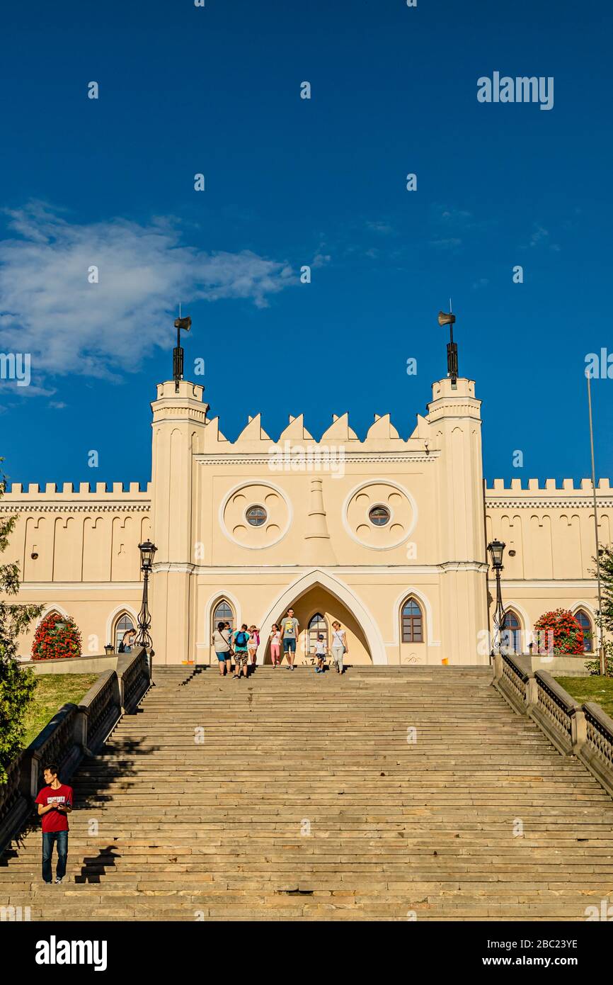 Lublin Castle, in the historic centre of Lublin, Poland. June 2017. Stock Photo