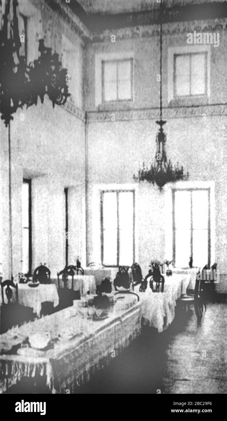 Grebnevo - Palace Interior. Stock Photo
