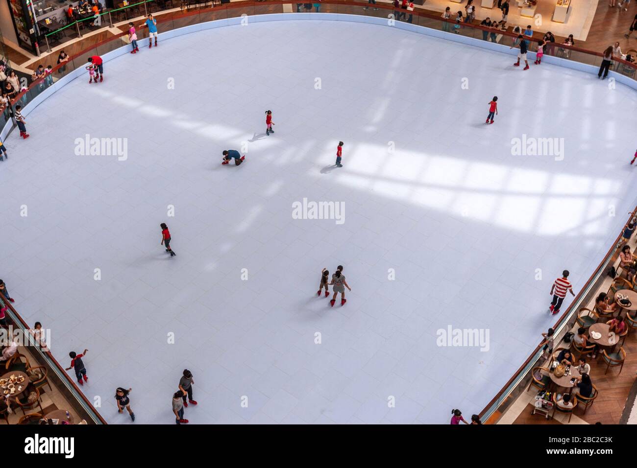Marina Bay Sands Skating Rink, The Shoppes at Marina Bay Sands