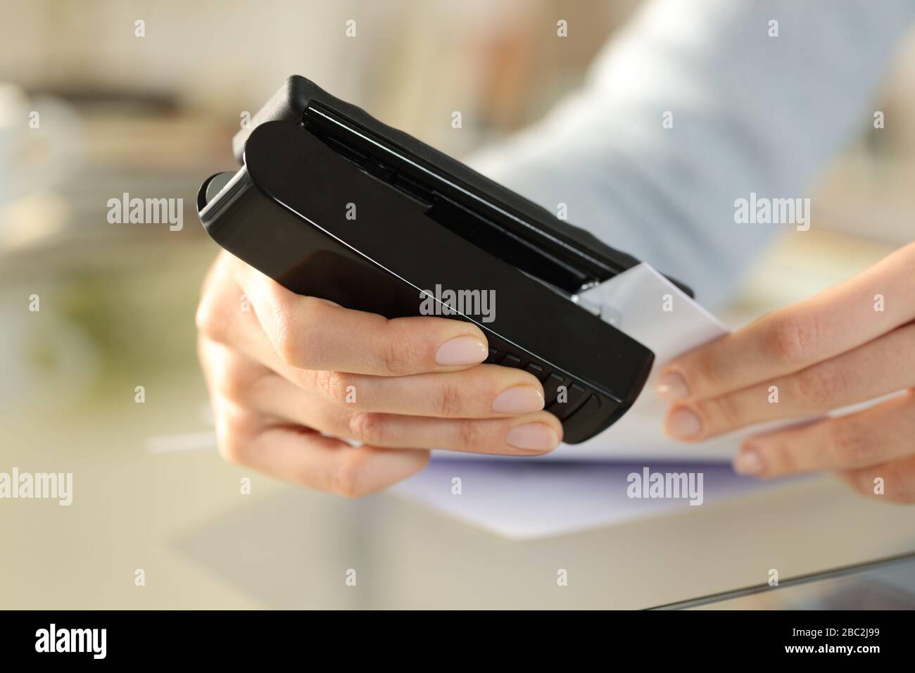 Using a stapler hi-res stock photography and images - Alamy