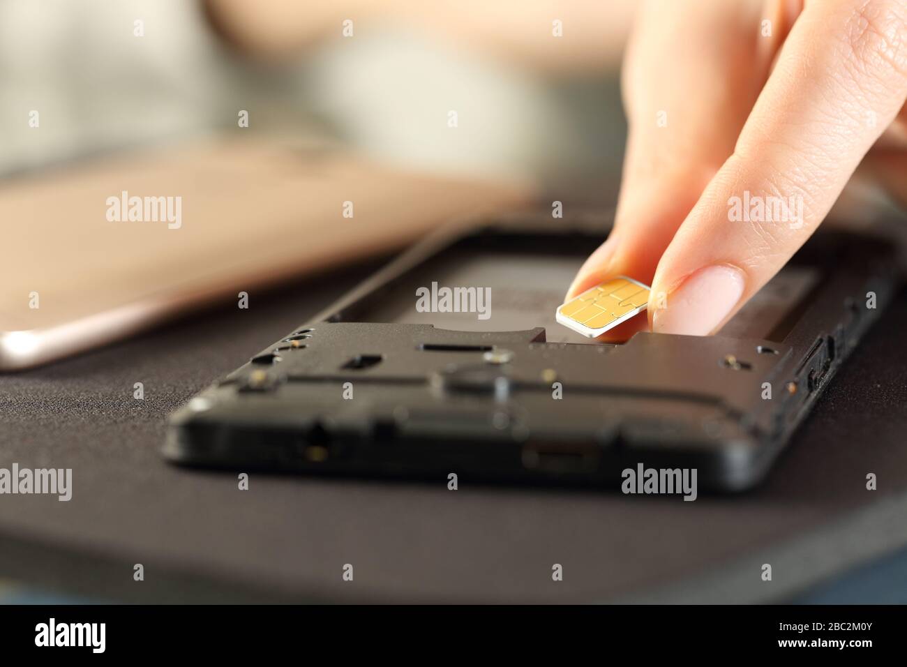 Sim Card Close Up High Resolution Stock Photography and Images - Alamy