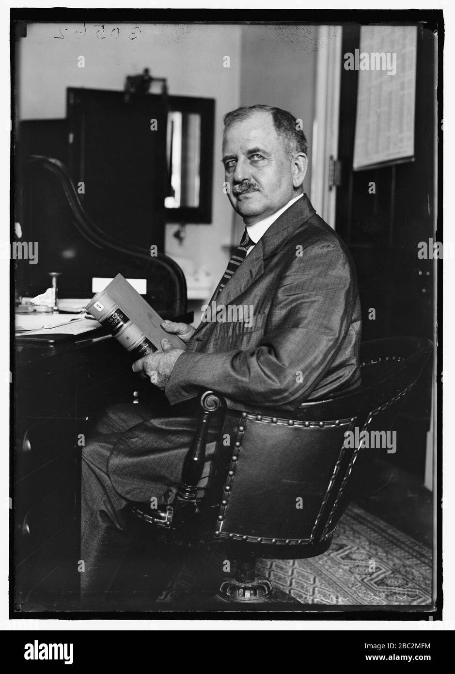 GRIGSBY, GEORGE BARNES. DELEGATE FROM ALASKA, 1920-1921 Stock Photo